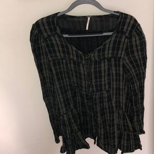 Free people plaid dress